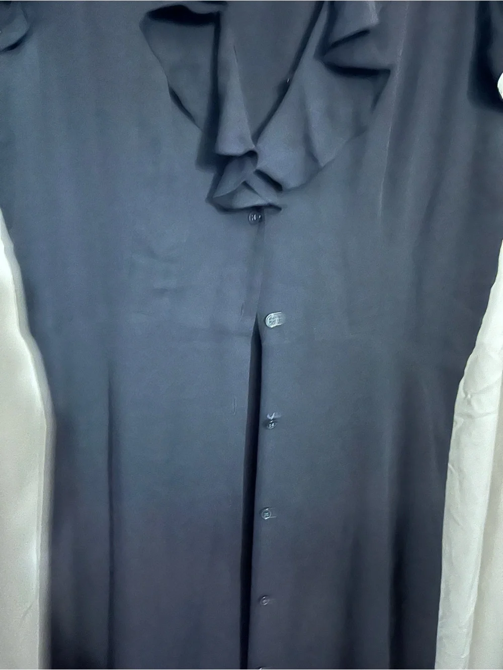Lauren Ralph Lauren Black Top with Green Label - Picture 3 of 11